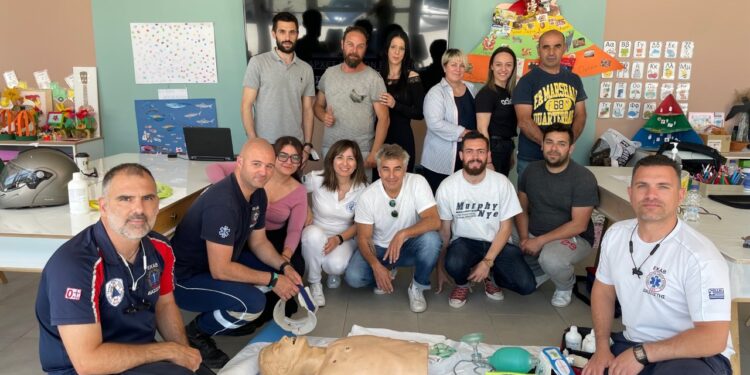 ΚΔΑΠ μεΑ “ΗΛΙΝΑΘΟΣ”: Μαθήματα πρώτων βοηθειών από το ΕΚΑΒ