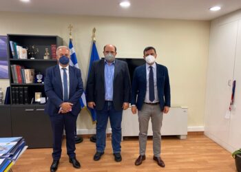 ΑΝΔΡΕΑΣ ΝΙΚΟΛΑΚΟΠΟΥΛΟΣ: “Συνάντηση για την Ολυμπία και τις αποζημιώσεις των πληγέντων”