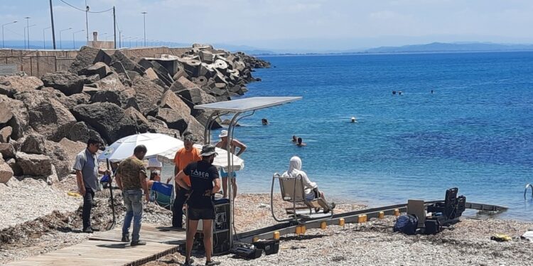 Εγκαταστάθηκε το «Seatrac» της Π.Ε Ηλείας, στις «Πλάκες» Κατακόλου