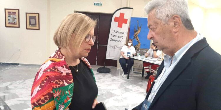 Συνάντηση Προέδρου Επιμελητηρίου Ηλείας με την Αναπληρώτρια Υπουργό Υγείας