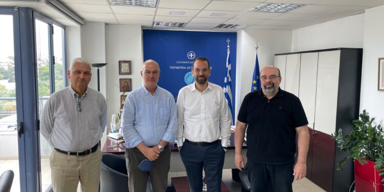 Επίσκεψη καθηγητών του Εργαστηρίου Φυσικής της Ατμόσφαιρας του Πανεπιστημίου Πατρών στην Περιφέρεια Δυτικής Ελλάδος