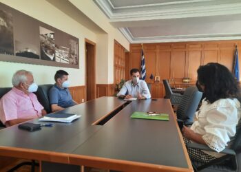 Σύσκεψη υπό τον Αντιπεριφερειάρχη Π.Ε Ηλείας Β. Γιαννόπουλο, για την καταγραφή ζημιών στις πυρόπληκτες περιοχές