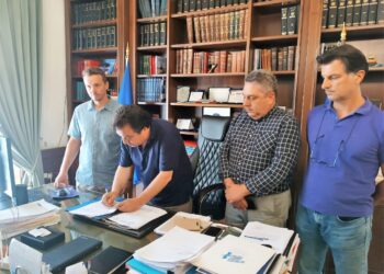 ΔΗΜΟΣ ΠΥΡΓΟΥ:  “Έπεσαν” οι υπογραφές για σημαντικά έργα στην Δ.Ε. Βώλακος