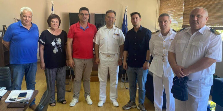 Σε αγαστή συνεργασία με την Περιφερειακή Διοίκηση του Λιμενικού Σώματος