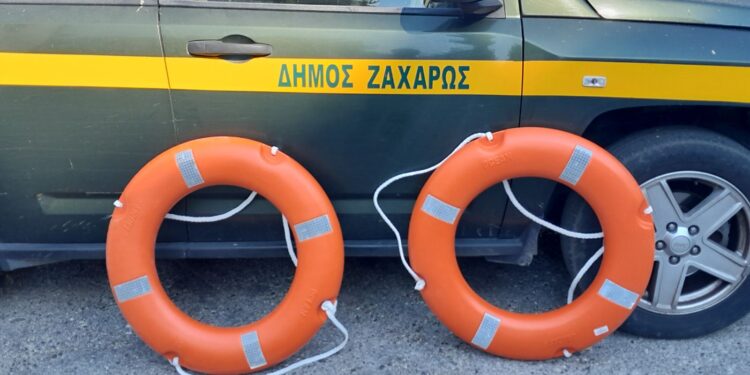 Παράδοση εξοπλισμού διάσωσης στις καντίνες του Δήμου Ζαχάρως