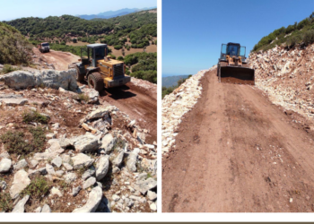 Σε εξέλιξη οι εργασίες βελτίωσης της αγροτικής οδοποιίας στο Δήμο Ζαχάρως