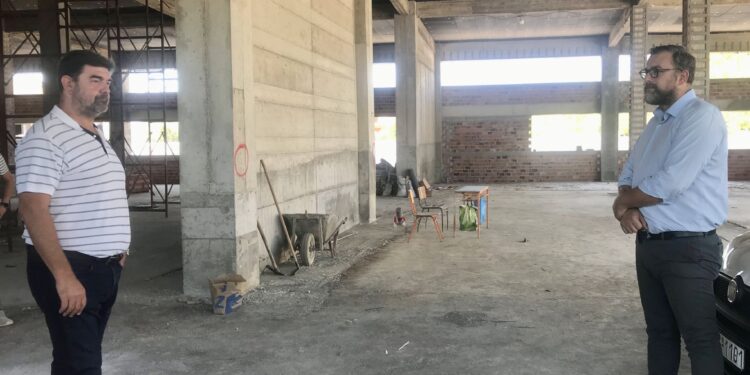 Με γοργούς ρυθμούς προχωρούν οι εργασίες στο Πολύκεντρο Ζαχάρως