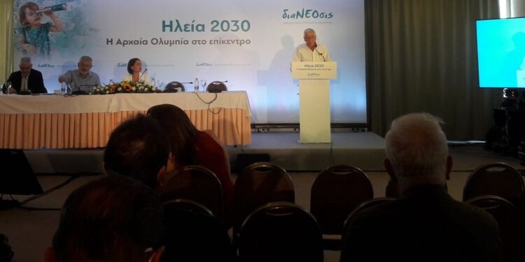 ΜΑΚΗΣ ΜΠΑΛΑΟΥΡΑΣ στο συνέδριο της διαΝΕΟσις «Ηλεία 2030, η Αρχαία Ολυμπία στο επίκεντρο»: “Καμιά εμπιστοσύνη στη κυβέρνηση”