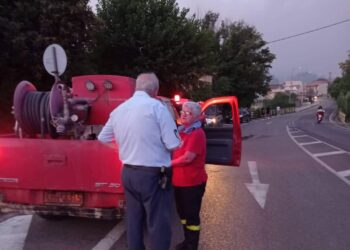 ΔΗΜΟΣ ΠΥΡΓΟΥ: Παρούσα η Πολιτική Προστασία του Δήμου Πύργου στην Κρέστενα