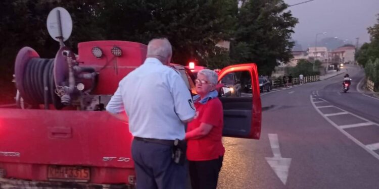 ΔΗΜΟΣ ΠΥΡΓΟΥ: Παρούσα η Πολιτική Προστασία του Δήμου Πύργου στην Κρέστενα