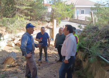 ΔΗΜΟΣ ΠΥΡΓΟΥ: Ξεκίνησε το έργο θωράκισης στο βουνό του Κατακόλου (φωτος)