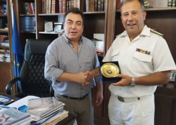 ΔΗΜΟΣ ΠΥΡΓΟΥ: Επίσκεψη του Διοικητή της 5ης Περιφερειακής Διοίκησης Λ.Σ. στον Δήμαρχο Πύργου