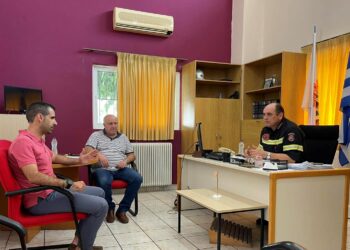 Έκτακτη σύσκεψη Πολιτικής Προστασίας με τον Αντιπεριφερειάρχη Π.Ε Ηλείας Β.Γιαννόπουλο
