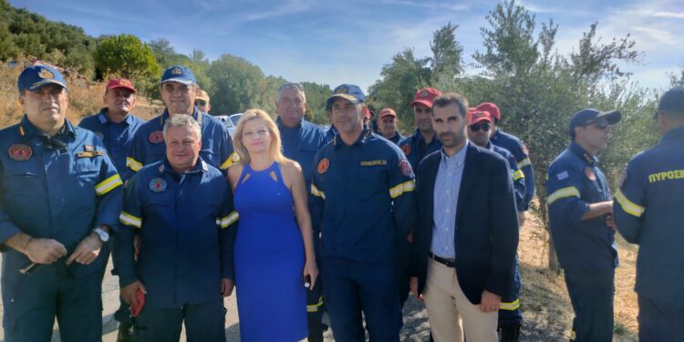 ΔΙΟΝΥΣΙΑ ΑΥΓΕΡΙΝΟΠΟΥΛΟΥ: Δήλωση για το μνημόσυνο των πεσόντων πυροσβεστών στις φονικές πυρκαγιές του 2007