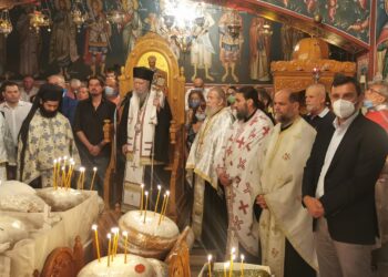 “Tα Εννιάμερα της Παναγίας” στην Ιερά Μονή Κρεμαστής, στο Λάνθι Ηλείας (φωτος)