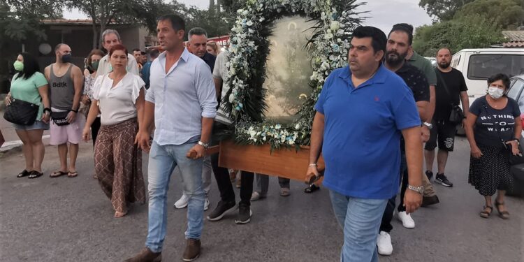 Λαμπρή η εορτή της Μεταμορφώσεως του Σωτήρος, στη λουτρόπολη Σπιάντζας Πύργου (φωτος)