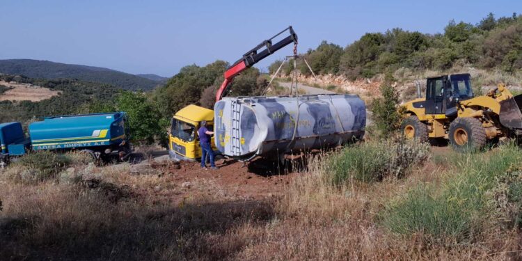 ΔΗΜΟΣ ΖΑΧΑΡΩΣ: Τοποθέτηση δεξαμενών πυρόσβεσης σε περιοχές του Δήμου