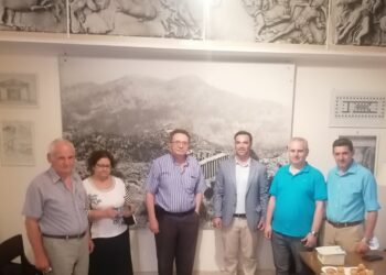 ΔΗΜΗΤΡΗΣ ΝΙΚΟΛΑΚΟΠΟΥΛΟΣ: Συνάντηση γνωριμίας και εργασίας με εκπροσώπους των τοπικών Συλλόγων της Επαρχίας Ολυμπίας