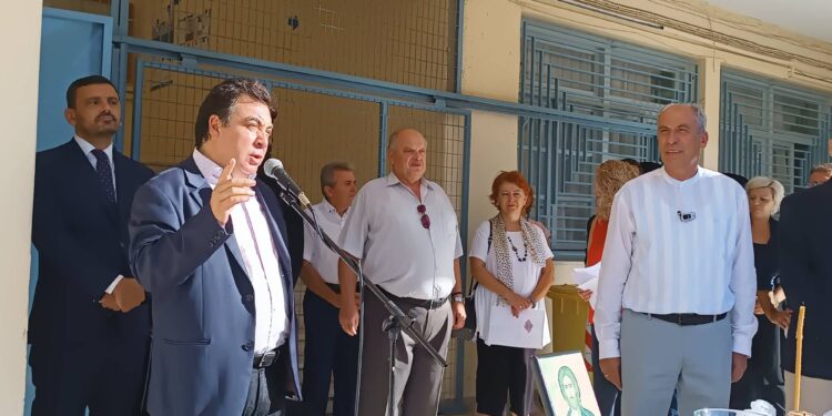 ΔΗΜΑΡΧΟΣ ΠΥΡΓΟΥ: “Λιγότερα παιδιά σε λυόμενες αίθουσες” – “Ο εκφοβισμός είναι χαρακτηριστικό των αδύναμων” (φωτος)