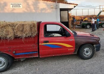 Ο.Μ. ΣΥΡΙΖΑ ΗΛΙΔΑΣ: Δράση αλληλεγγύης  στα Άγναντα Ηλείας-Συνάντηση με πυρόπληκτους κτηνοτρόφους και προσφορά ζωoτροφών