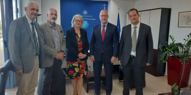 Στην Περιφέρεια Δυτικής Ελλάδας η Πρέσβης της Αυστρίας, κ. Hermine Poppeller