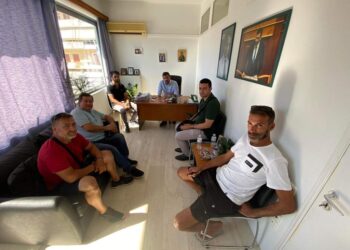 Εθιμοτυπική συνάντηση και… επί τάπητος τα προβλήματα της αγοράς