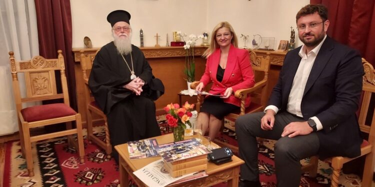 ΔΙΟΝΥΣΙΑ ΑΥΓΕΡΙΝΟΠΟΥΛΟΥ: Στη Κοινοβουλευτική Διάσκεψη στην Αλβανία για την νομοθέτηση και την πολιτική για τη νέα γενιά της Ευρώπης
