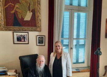 ΑΡΙΣΤΕΑ ΠΑΠΑΔΟΠΟΥΛΟΥ: Ευχαριστίες προς τον Μητροπολίτη Ηλείας
