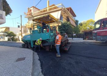 ΔΗΜΟΣ ΠΥΡΓΟΥ: Συνεχίζονται οι ασφαλτοστρώσεις δρόμων στον Πύργο από το μεγάλο έργο του 1.400.000 ευρώ