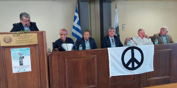 “Να γίνει η Αρχαία Ολυμπία διεθνές θεσμικό κέντρο για την Ειρήνη”