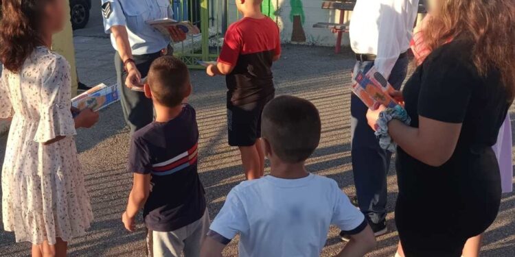 Η Ελληνική Αστυνομία βρέθηκε κοντά στους μαθητές της Δυτικής Ελλάδας
