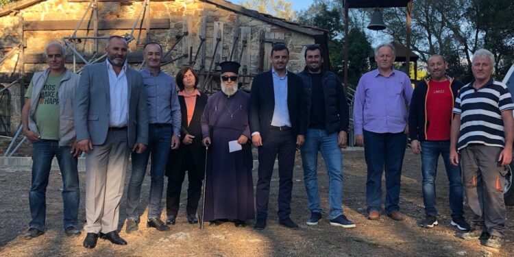ΑΝΔΡΕΑΣ ΝΙΚΟΛΑΚΟΠΟΥΛΟΣ: “Ακόμη ένα βήμα για την αποκατάσταση του Ι.Ν. Κοιμήσεως Θεοτόκου Δαφνιώτισσας”
