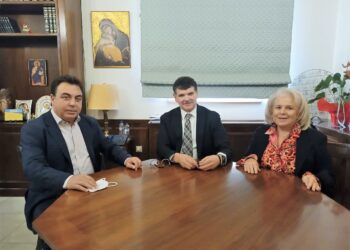 Στο Λάτσειο Δημοτικό Μέγαρο ο νέος Διοικητής του Νοσοκομείου Πύργου Σπύρος Πολίτης