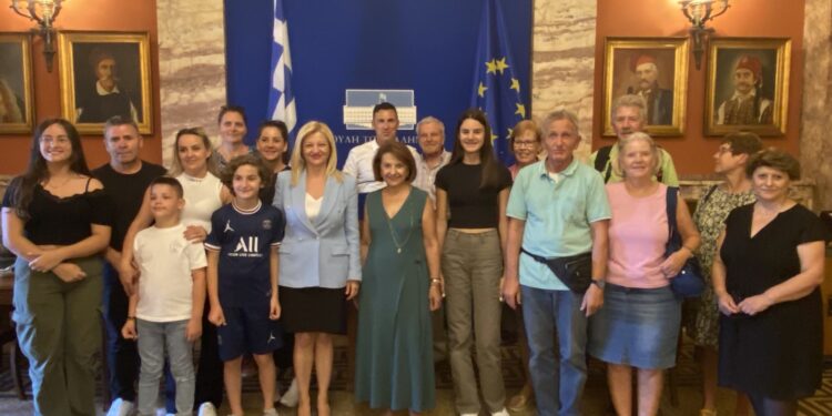 ΔΙΟΝΥΣΙΑ ΑΥΓΕΡΙΝΟΠΟΥΛΟΥ: Αυγερινοπούλου: Φιλοξενία πληγέντων Γερμανών από την κακοκαιρία του Ιουλίου 2021 στη Βουλή
