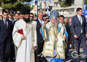 Η Διπλή εορτή της Αγίας Σκέπης της Θεοτόκου και του ΟΧΙ στον Πύργο (φωτος)