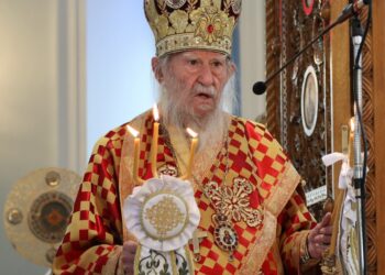 Αποχαιρετιστήρια Θεία Λειτουργία του Σεβασμιωτάτου Μητροπολίτου Ηλείας κ.κ. Γερμανού στον Πύργο
