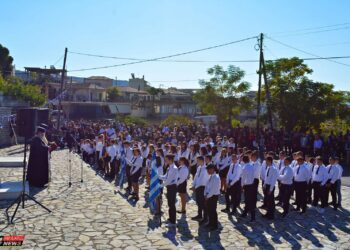 Με μαθητικές παρελάσεις κορυφώθηκε ο εορτασμός της Εθνικής Επετείου της 28ης Οκτωβρίου 1940 στο Δήμο Ζαχάρως