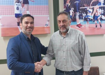 Επίσκεψη  του Αντιπεριφερειάρχη Δ. Νικολακόπουλου στην Ένωση Σωματείων Πετοσφαίρησης Πελοποννήσου
