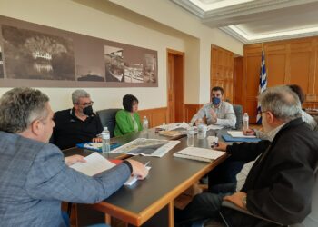 Συσκέψεις εργασίας Αντιπεριφερειάρχη Π.Ε Ηλείας Β. Γιαννόπουλου με Δήμο Πύργου , Π.Τ.Α ΠΔΕ και Σύλλογο Φίλων Μουριάς για τον επαναπλημμυρισμό και την αξιοποίηση της Λίμνης Μουριάς