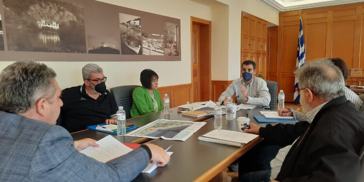 Συσκέψεις εργασίας Αντιπεριφερειάρχη Π.Ε Ηλείας Β. Γιαννόπουλου με Δήμο Πύργου , Π.Τ.Α ΠΔΕ και Σύλλογο Φίλων Μουριάς για τον επαναπλημμυρισμό και την αξιοποίηση της Λίμνης Μουριάς