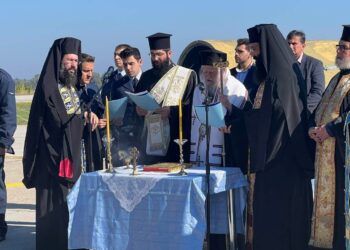 Ο Σεβασμιώτατος Μητροπολίτης πρώην Ηλείας κ.κ. Γερμανός, στον εορτασμό της 117 πτέρυγος Μάχης Ανδραβίδος (φωτος)