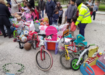 “ΣΥΜΠΟΛΙΤΕΙΑ ΟΛΥΜΠΙΑΣ”: Μια αγκαλιά αγάπης και ένα παιχνίδι για τα “παιδιά του πολέμου” (φωτος και βίντεο)