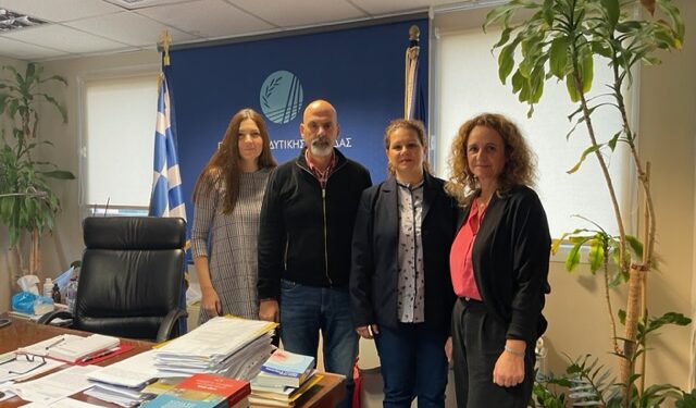Συνάντηση του Χαρ. Μπονάνου με εκπροσώπους του Περιφερειακού Τμήματος του Συνδέσμου Κοινωνικών Λειτουργών Δυτ. Ελλάδας