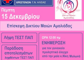 ΝΟΣΗΛΕΥΤΙΚΗ ΜΟΝΑΔΑ ΚΡΕΣΤΕΝΩΝ: Επίσκεψη από το Δίκτυο Μαιών Αμαλιάδας