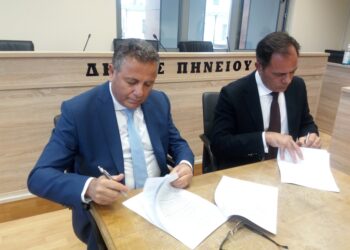 ΔΗΜΟΣ ΠΗΝΕΙΟΥ: Ο Μαρίνος παρουσιάζει το μεγάλο έργο του οδοφωτισμού