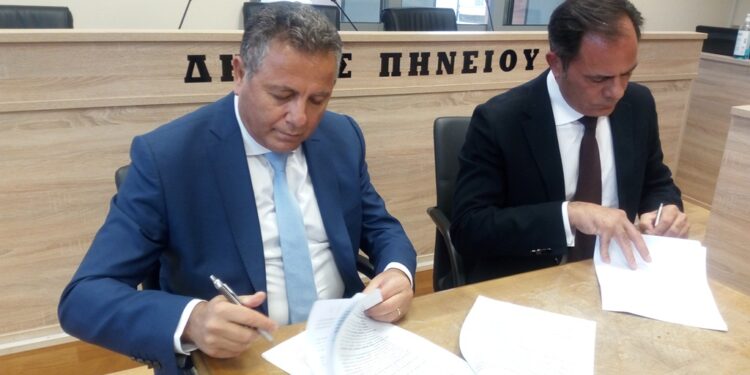 ΔΗΜΟΣ ΠΗΝΕΙΟΥ: Ο Μαρίνος παρουσιάζει το μεγάλο έργο του οδοφωτισμού