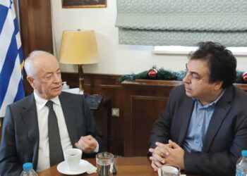 ΔΗΜΟΣ ΠΥΡΓΟΥ: Συνάντηση Δημάρχου Τ. Αντωνακόπουλου με τον υποψήφιο βουλευτή Ηλείας ΝΔ Βασίλη Κοντογιαννόπουλο