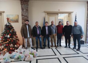 Δωρεά τροφίμων στον Δήμο Πύργου από την Τ.Ο. ΠΑΣΟΚ-ΚΙΝΑΛ