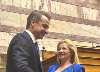 ΔΙΟΝΥΣΙΑ ΑΥΓΕΡΙΝΟΠΟΥΛΟΥ: “Ισχυρό ανάχωμα στην επέλαση της ακρίβειας η επιδότηση κατά 10% του κόστους αγοράς των τροφίμων”