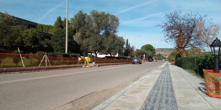 Συνεχίζονται τα έργα στην είσοδο της Αρχαίας Ολυμπίας